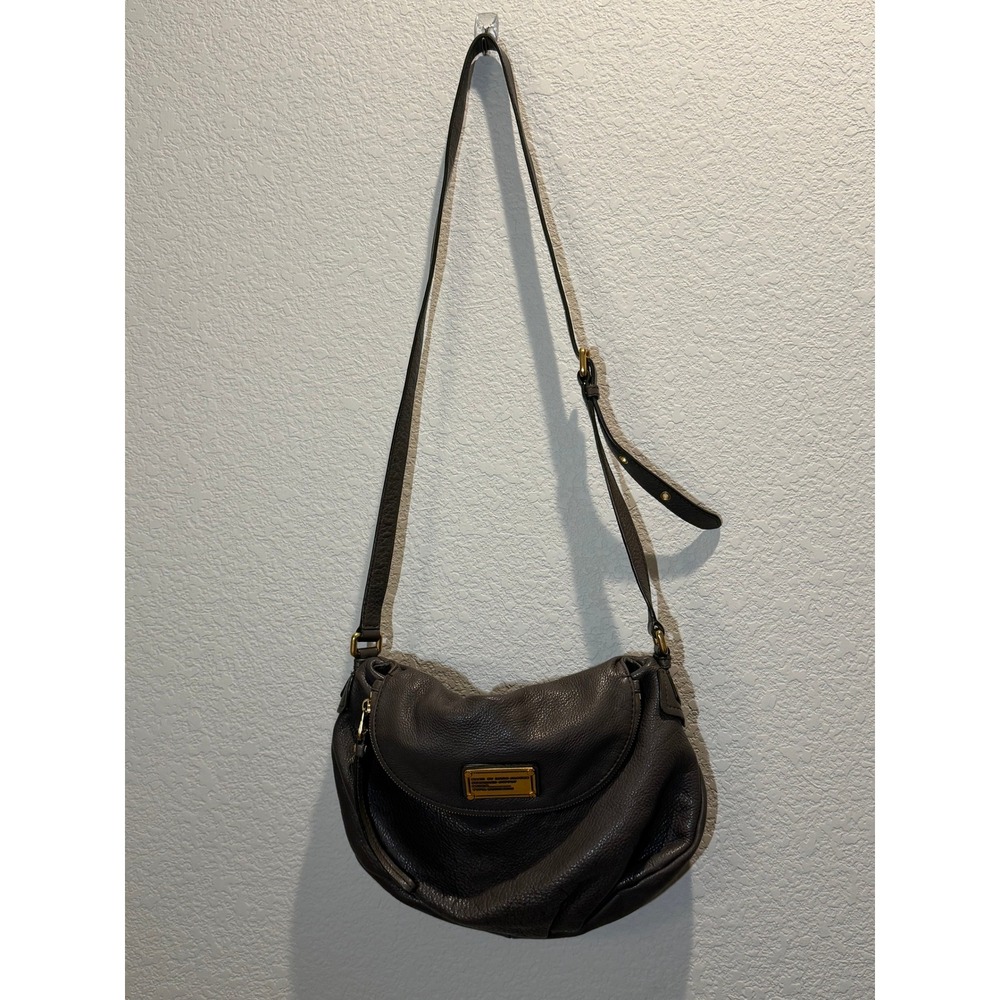 Marc by Marc Jacobs Womens Natasha Crossbody Bag Grey Medium